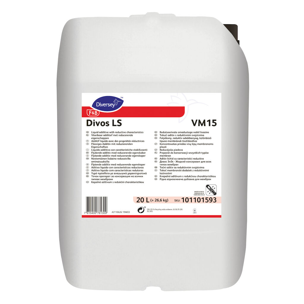 Divos LS VM15 20L - Vloeibaar additief met reducerende eigenschappen
